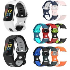 For Fitbit Charge 6 Replacement Strap Sports Silicone Wristband Watch Band