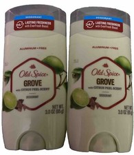 Old Spice Grove with Citrus Peel Scent Deodorant Solid Stick 3.0 oz 2 Pack