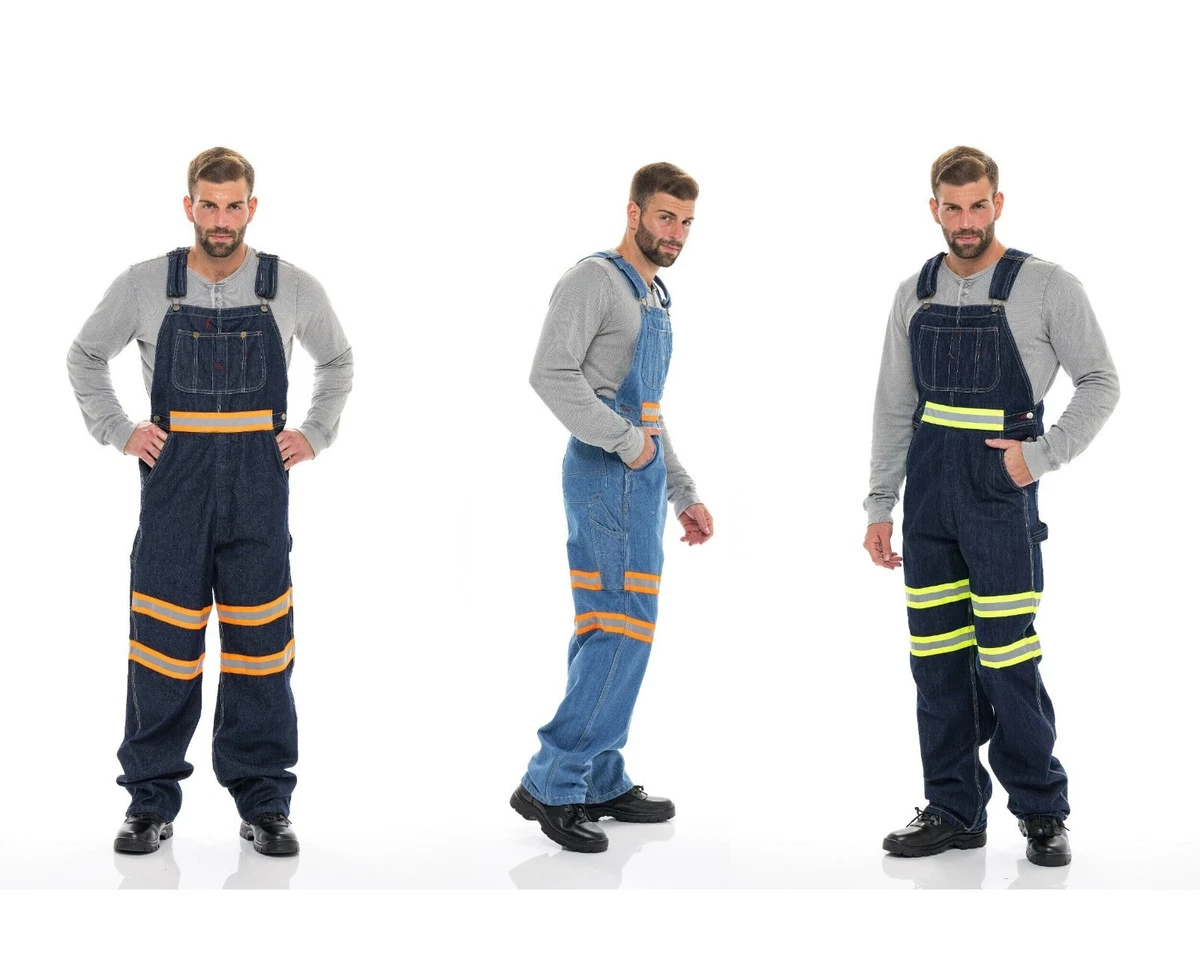 High visibility deals bib overalls