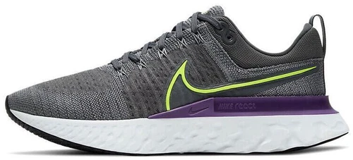 Nike React Infinity Run Flyknit 2 Particle Grey Volt