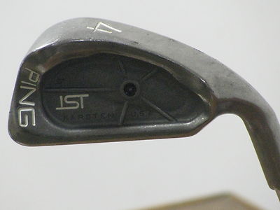 Ping ISI Black Dot 4 Iron Stiff Flex JZ Cushin Steel Very Nice FREE SHIPPING!!