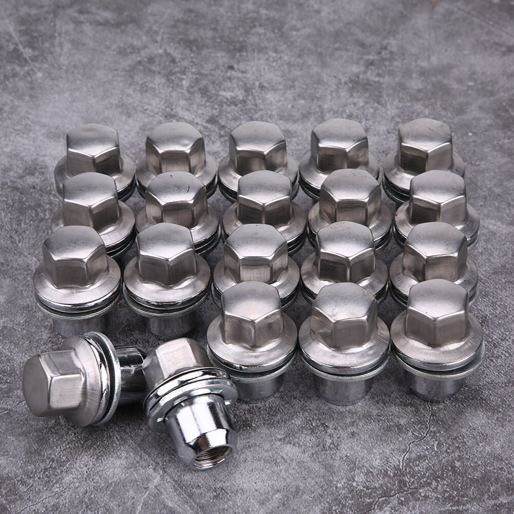 20x Wheel Nuts for Land Rover Discovery 3, 4 & Range Rover Sport Alloy