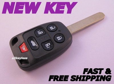 OEM Reshelled HONDA ODYSSEY keyless entry Driver 1 remote key fob N5F-A04TAA