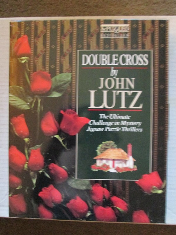 "Double Cross" mystery/jigsaw puzzle in the original box
