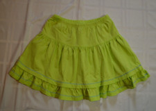 HANNA ANDERSSON Green  Blue Knit Scooter Skirt/Skort NWT Sz 120 US 6-7 Child 