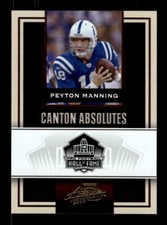 2007 Absolute Memorabilia Canton Absolutes Gold 16 Peyton Manning /50 EXACT SCAN