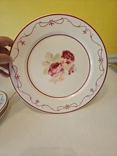 Waverly Garden Room VINTAGE ROSE 11" Dinner Plate (S)