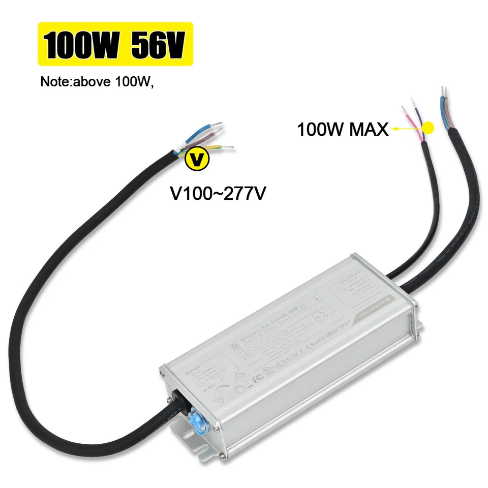 LED Driver SS-100VA-56B 100W/SS-150VA-56B 150W/SS-200VA-56B/SS-240VA-56B 240W - Image 2 of 4