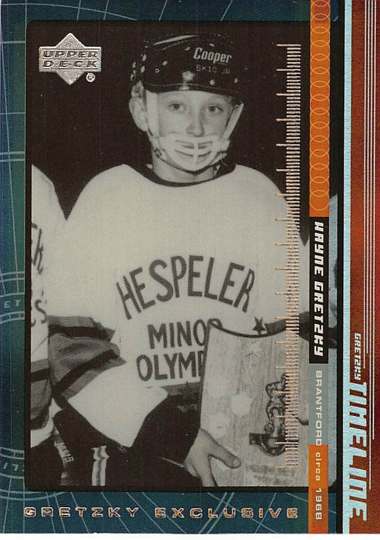 1999-00 Upper Deck Wayne Gretzky Exclusive #1 NM/MT TEAM CANADA