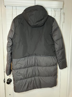Patagonia Women's Silent Down Hybrid Parka - Black Size Large NEW