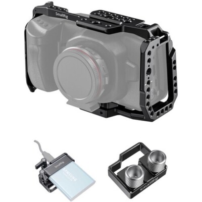 SmallRig Camera Cage Kit with SSD Mount and Cable Clamp