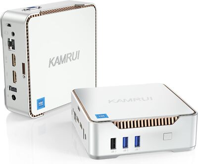 KAMRUI 4K Mini PC Intel Alder Lake N95 16GB RAM 1TB Windows 11