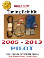 2005- 2013 Honda PILOT Genuine OEM Timing Belt Package Kit