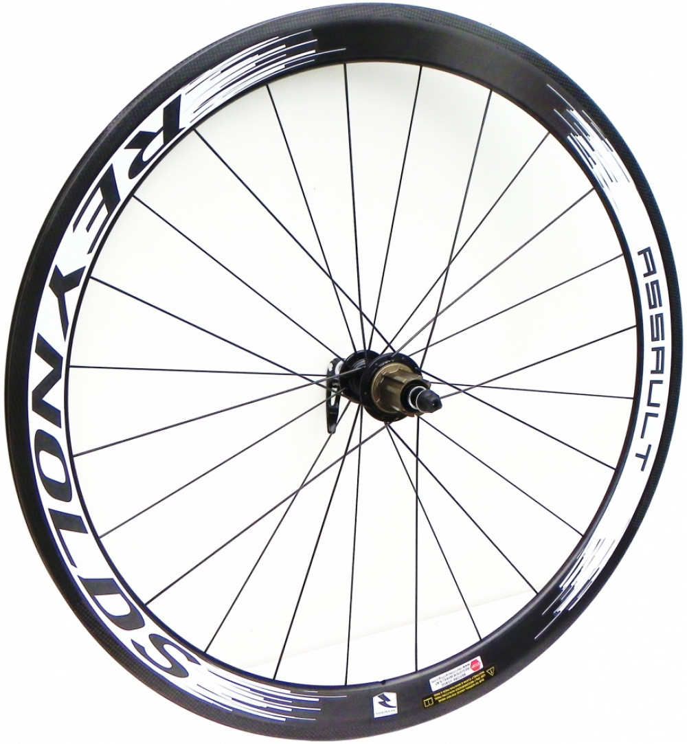 Roue carbone Reynolds Assault boyau roue arrière Campagnolo pour vélo course