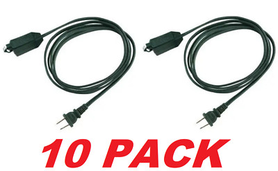 MASTER ELECTRICIAN 12-ft. 16/2 Spt-2 Green Vinyl Cube Tap Extension Cord (10-PK)