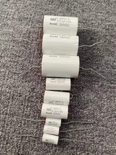 250V400V 0.1-100uf Axial MKP Audio Metallized Polypropylene Film Capacitor