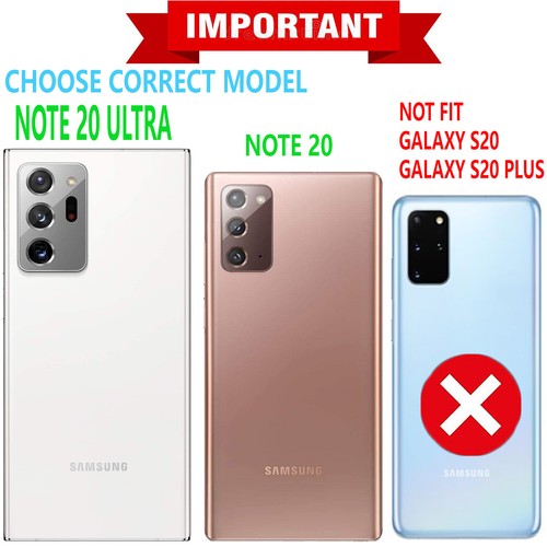 For Samsung Galaxy Note 20 Ultra Note 10 Plus Case Phone Cover + Tempered Glass - Picture 11 of 33