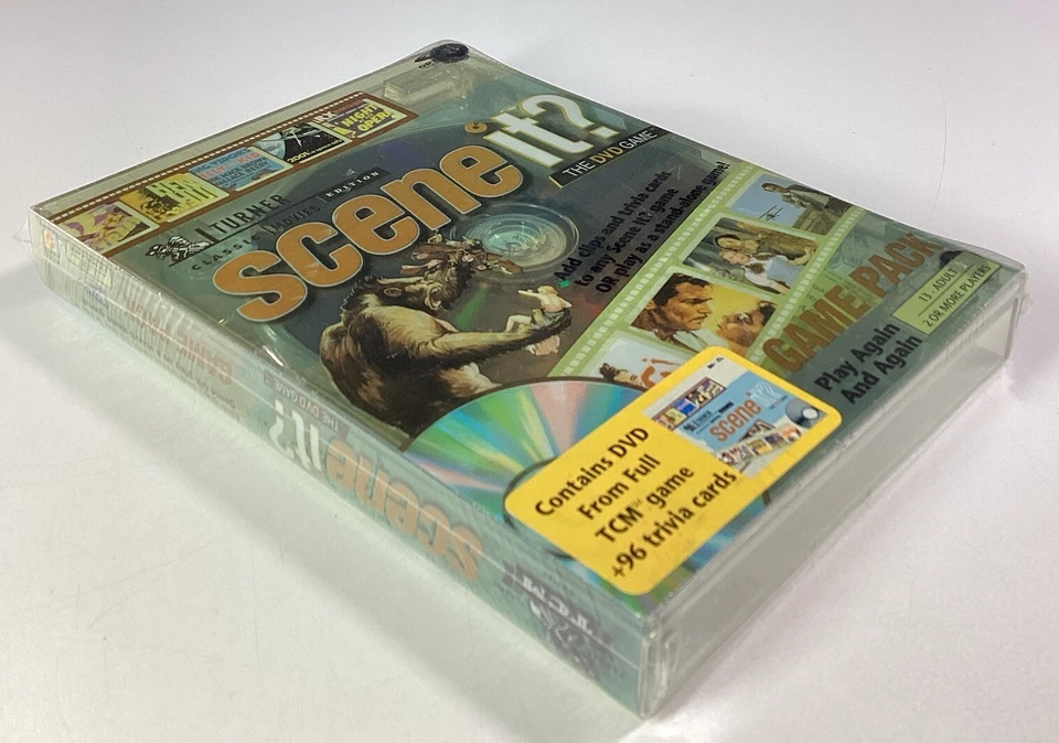 Scene It? The DVD Game Turner Classic Movies Edition Sealed New 2005 - Image 2 of 4