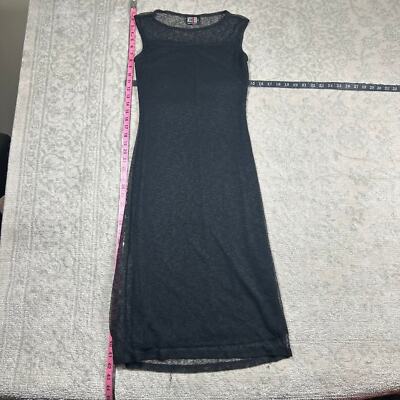 Miss Shop Dress Women's Extra Small Black Midi Pencil