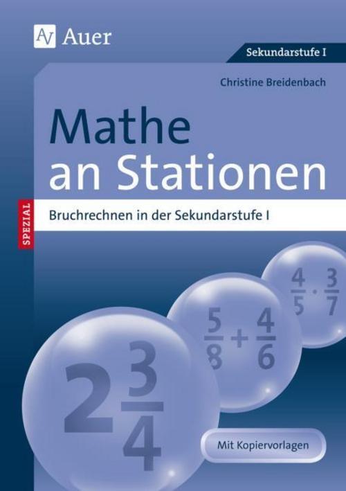Thumbnail - Mathe An Stationen, Bruchrechnen Christine Breidenbach