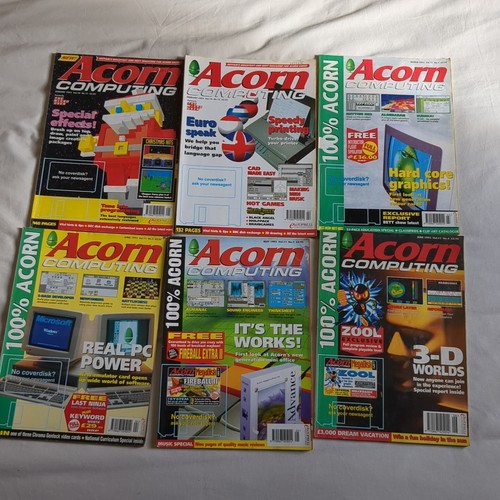 Vintage Retro Acorn Computing 13 issues job lot 1993 with SPECIAL - Picture 3 of 5