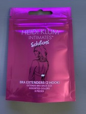 Heidi Klum Intimates Solutions Bra Extenders 2 hook - 3 pieces New