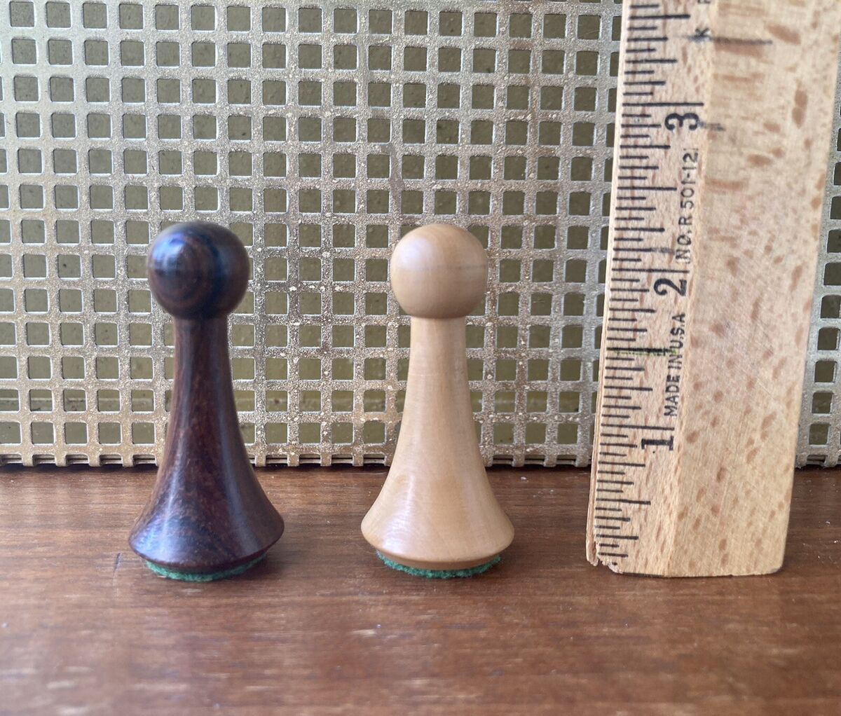 Wooden Pawn Chess Pieces