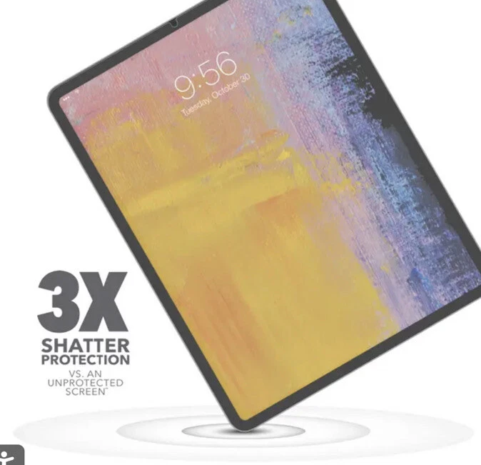ZAGG InvisibleShield Glass+ Screen Protector Apple iPad Pro 12.9" Gen. 3, 4, 5 - Image 2 of 4