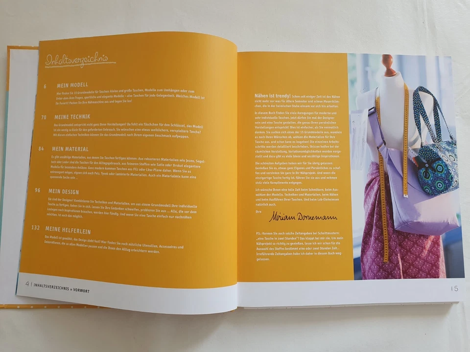 Nähbuch Meine Tasche Mein Design Individuelle Lieblingsstücke selbst genäht 2015 - Bild 3 von 4