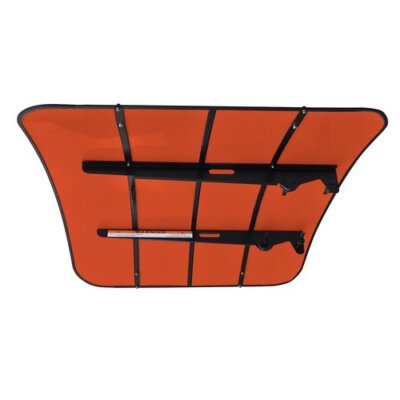 Red Rooster  Tractor & Mower Sun Shade Canopy - ROPS MT - 48''x52'' - Orange