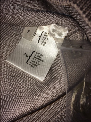 PRINGLE OF SCOTLAND 93% SILK TOP,Pastel Colour Striped Summer Blouse Top S - Picture 8 of 11