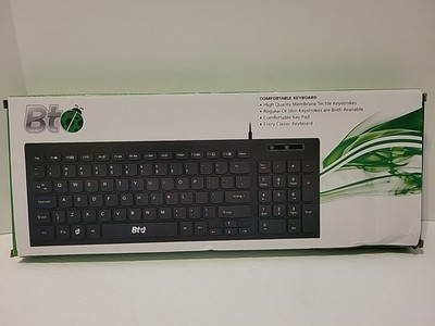 BT Keyboard USB wired,Open Box, New