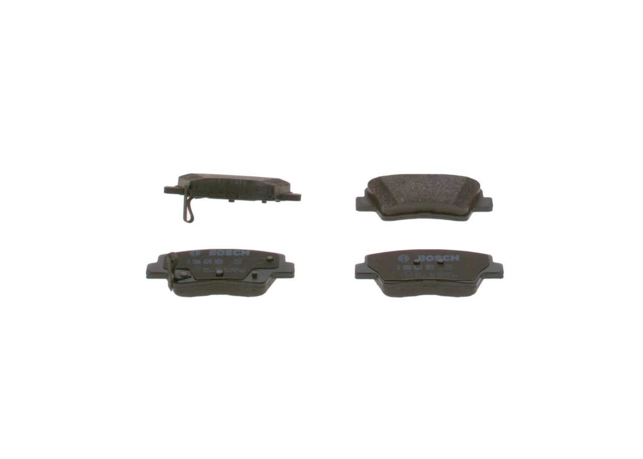 BOSCH Brake Pad Set disc brake KIA HYUNDAI 2,0 1,6 58302B2A70 58302H8A05