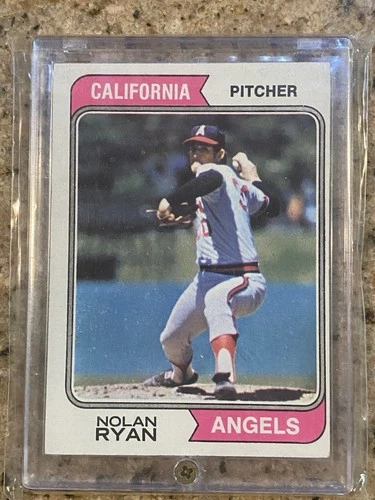 Nolan Ryan 1974 Topps MLB Vintage Baseball Card Lot (3)