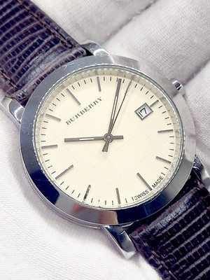 Swiss [N. MINT] Burberry 38mm Men's watch bu1777 20490