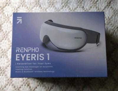 RENPHO Eyeris 1 Electric Eye Massager White Bluetooth Heat Cordless NEW Sealed