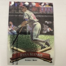1998 Topps Finest Ryan Klesko #72 Braves