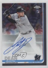 2019 Topps Chrome Rookie Auto Austin Dean #RA-AD Auto 5o1