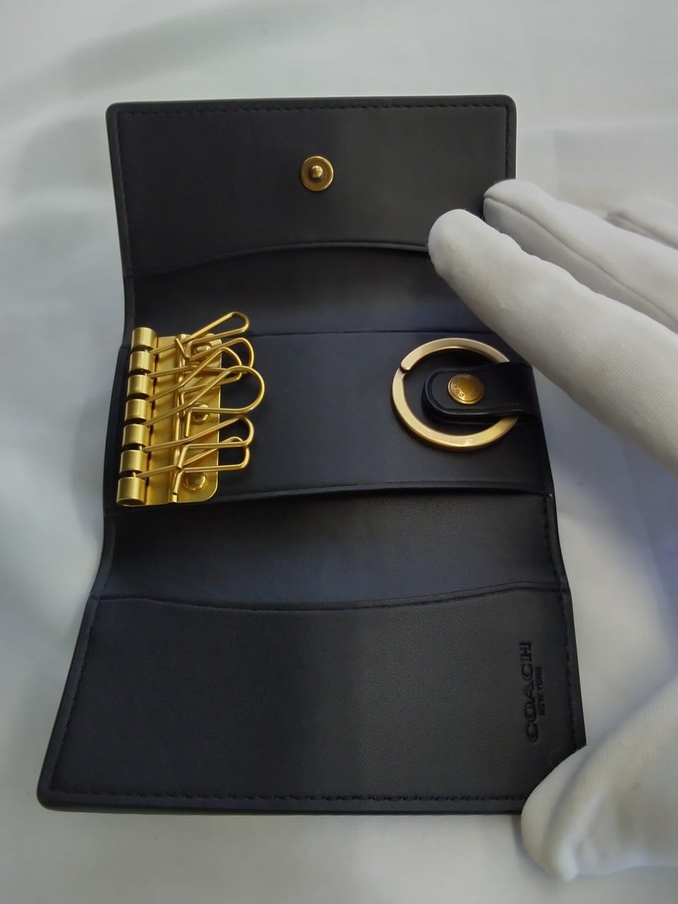 COACH 6-Ring Key Case Essential black - image 7