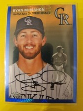 2023 Topps Chrome Platinum Anniversary Blue Prism Refractor #284 Ryan McMahon