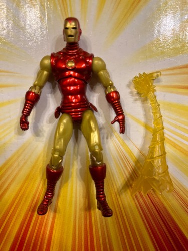 🔥🔥 Hasbro Marvel Universe IRON MAN 3.75" 1:18 Series 1 #021 100% COMPLETE 2009 - Picture 1 of 5