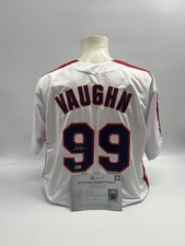 Ricky 'Wild Thing' Vaughn Jersey Charlie Sheen Signed Baseball COA XL