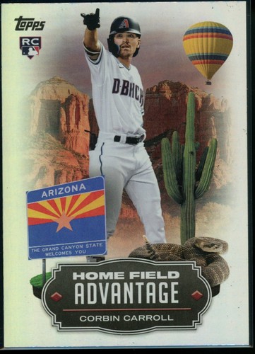 Corbin Carroll #HA-15 2023 Topps Home Field Advantage card