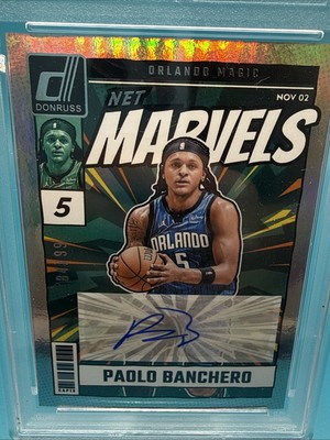 2024-25 Panini Donruss - Net Marvels Signatures Paolo Banchero 