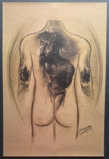 Original 2005 Robert Hernandez Traditional Tattoo Flash LARGE SIZE Print, Poster