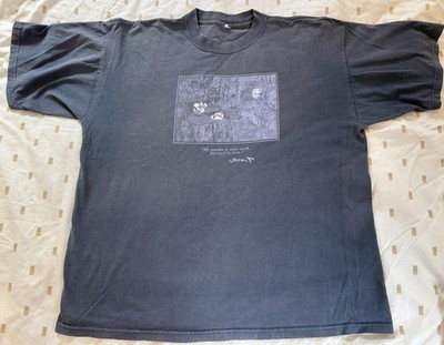 Vintage Claude Monet Water Lillies Art Shirt Embroidered Garden Quote Large L