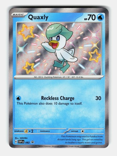 Quaxly 082 Holo Promo Scarlet & Violet Promo Pokemon Near Mint