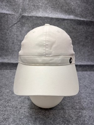 Adidas Hat Cap Strap Back Womens One Size White Cotton Polyester Blend