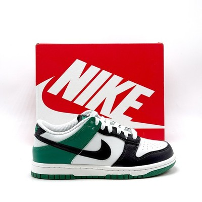 *NEW* Big Kids' NIKE DUNK LOW J (GS) OFF-WHITE / MALACHITE (IQ0804 101)  