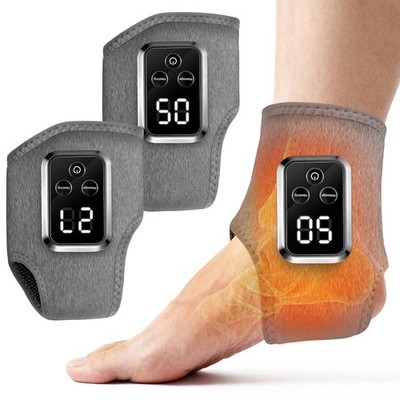 YAZHI Foot Massager 2-in-1 Warming Wrap   Relax & Renew Foot & Ankle Massa